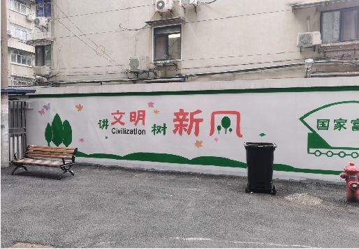 郸城社区墙绘